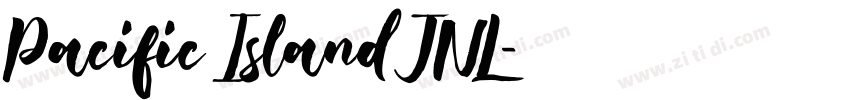 Pacific Island JNL字体转换
